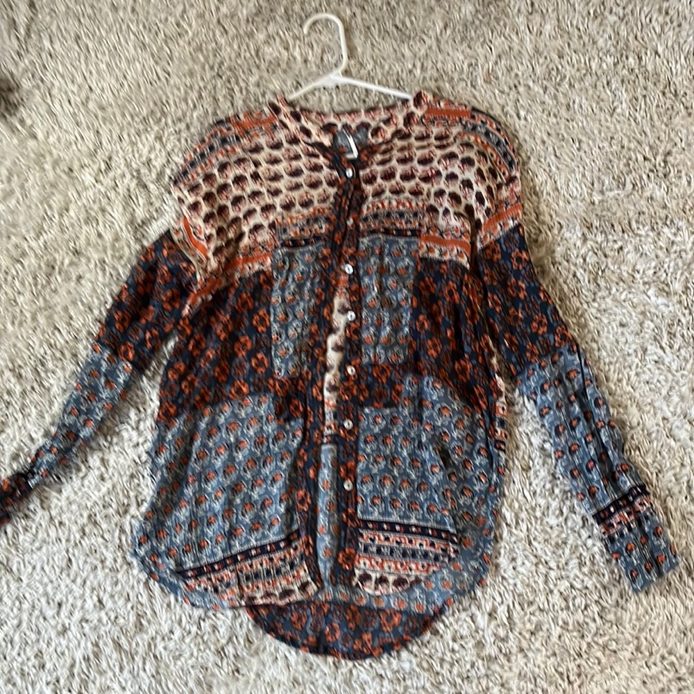 Long sleeve blouse